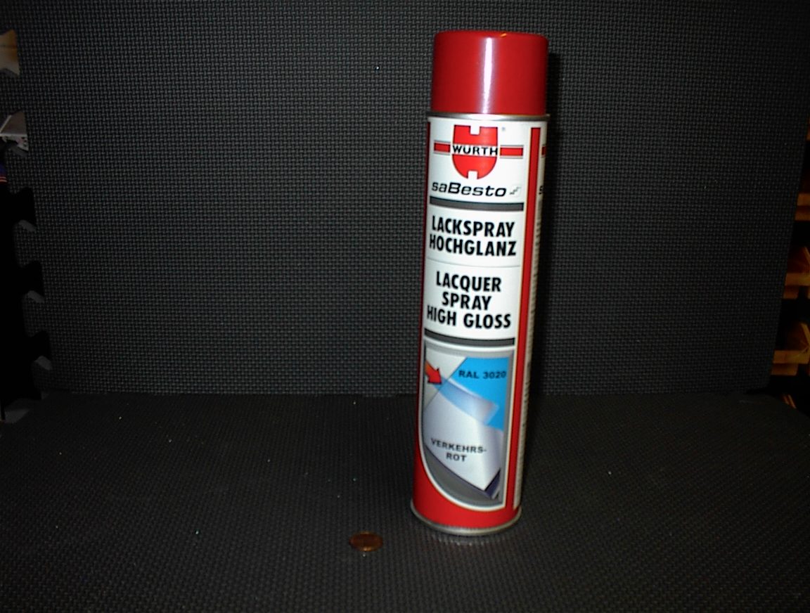 RAL3020 Red touch up paint