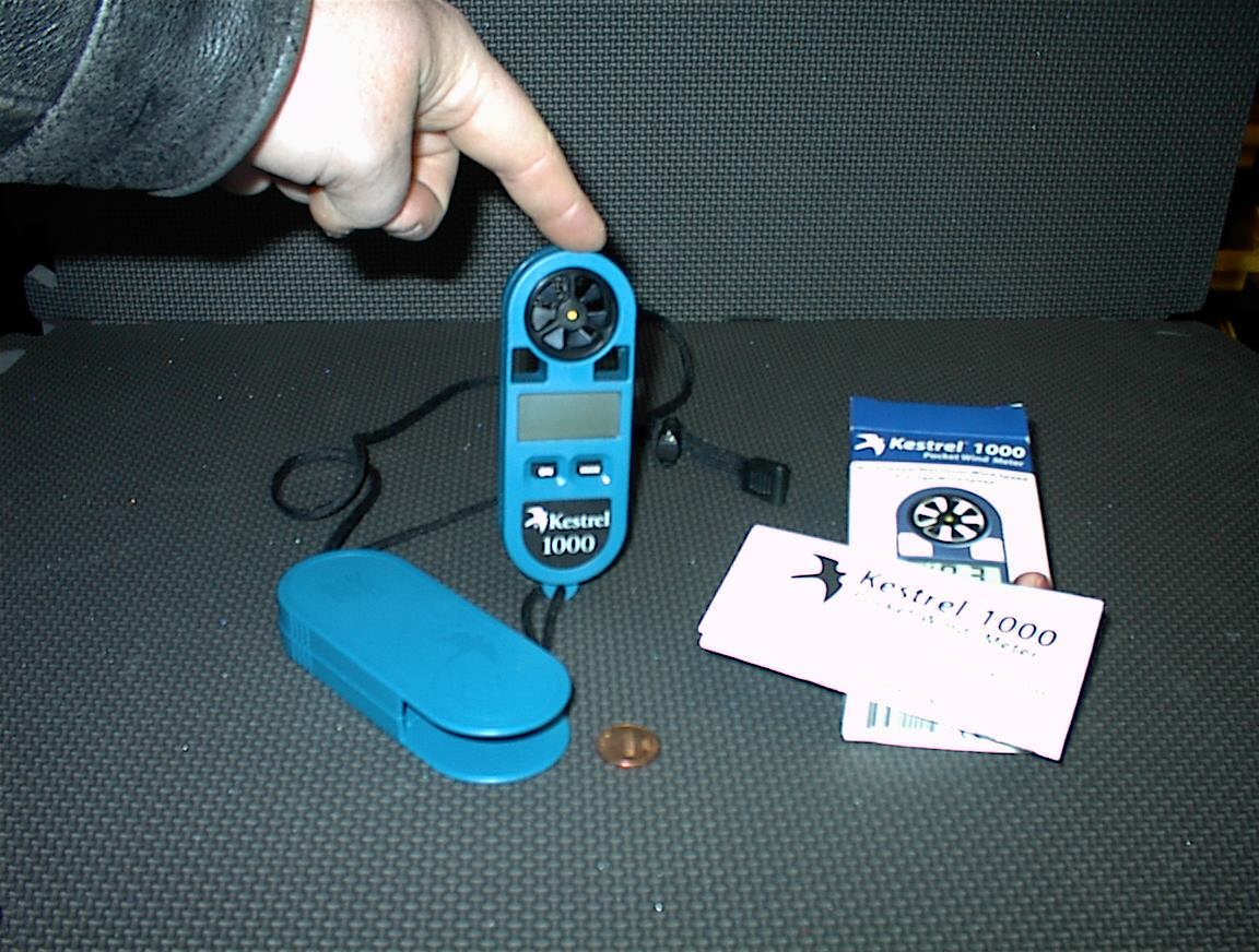 Kestrel electronic Windmeter