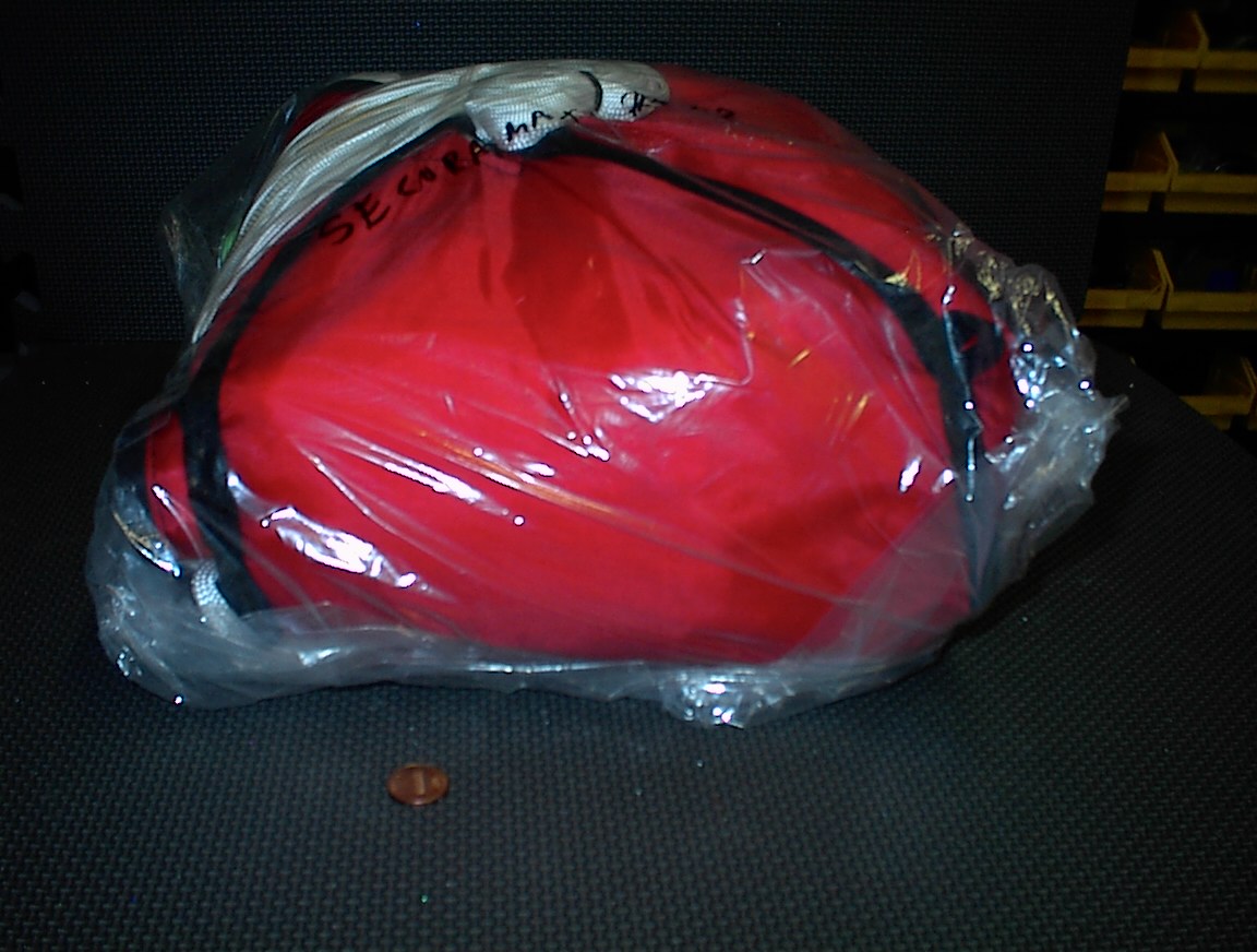 64 Meter secure max dual bridle Reserve Parachute